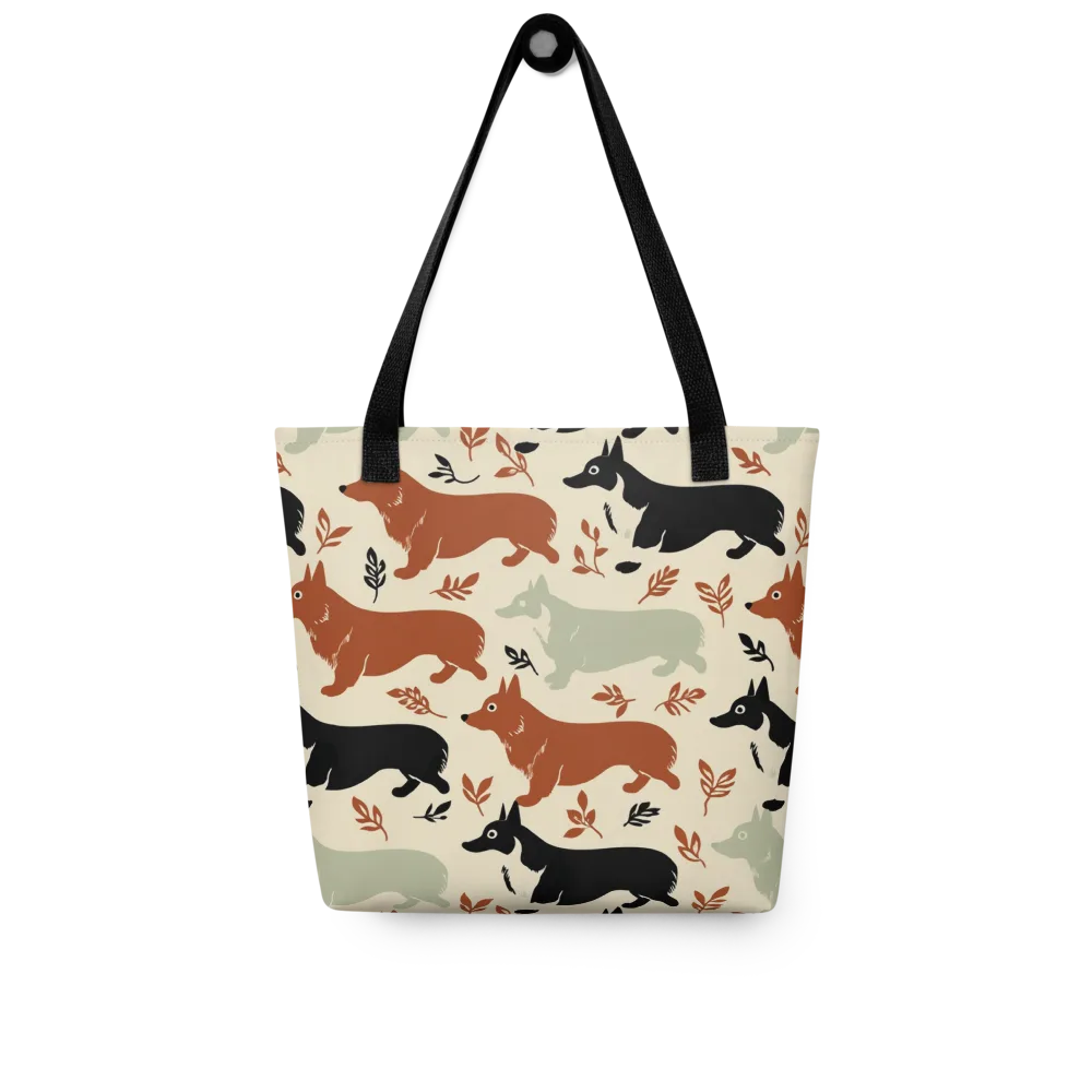 Cedar Canine on Tote Bag — Front