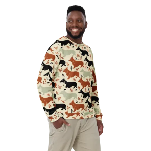 Cedar Canine on a Sweatshirt