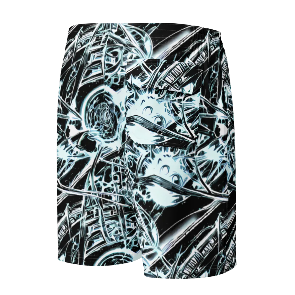 Frosted Infusion on Men's Board Shorts — Back