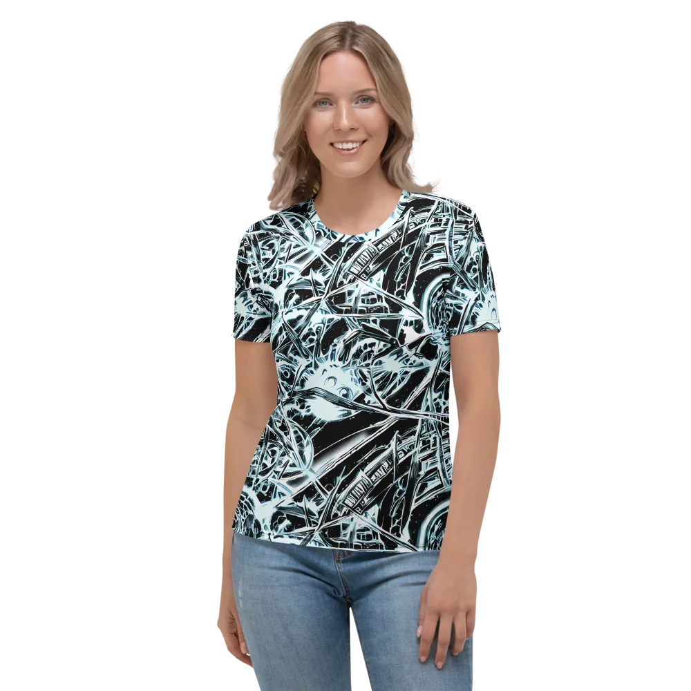 Frosted Infusion on Women's Crew Neck T-Shirt — Front