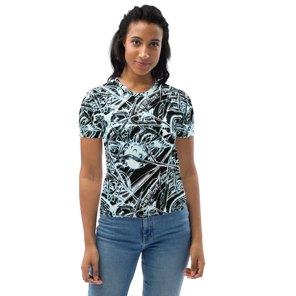 Frosted Infusion on Women's Crew Neck T-Shirt — Front