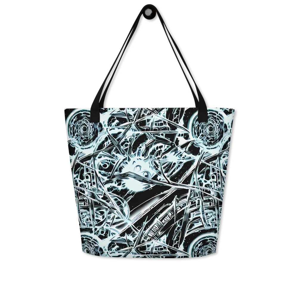 Frosted Infusion on Large Tote Bag W/ Pocket — Front