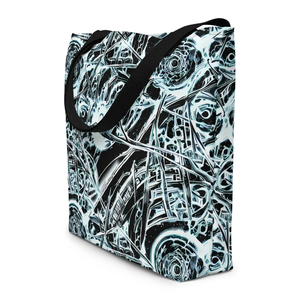 Frosted Infusion on Large Tote Bag W/ Pocket — Front
