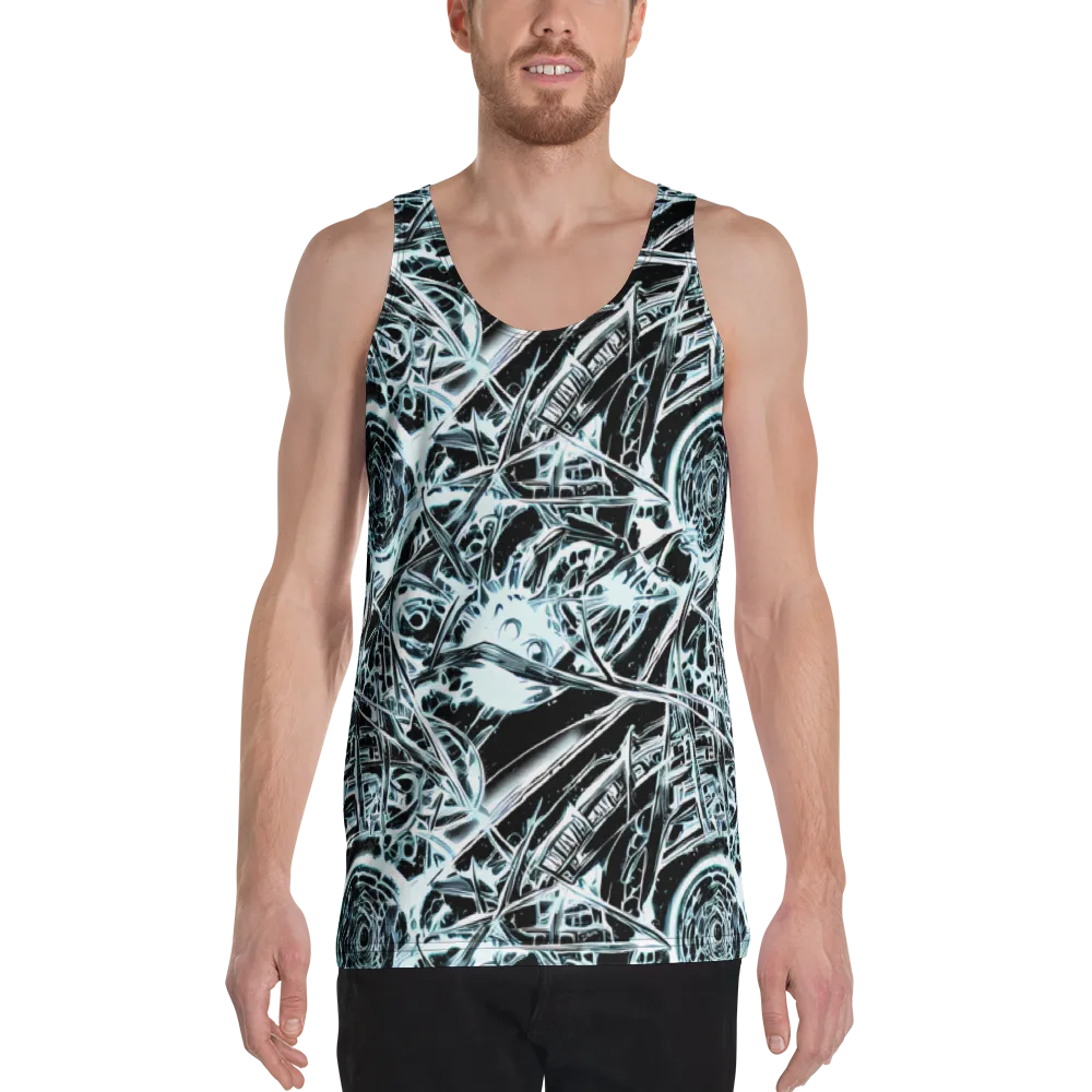 Frosted Infusion on Men's Tank Top — Front