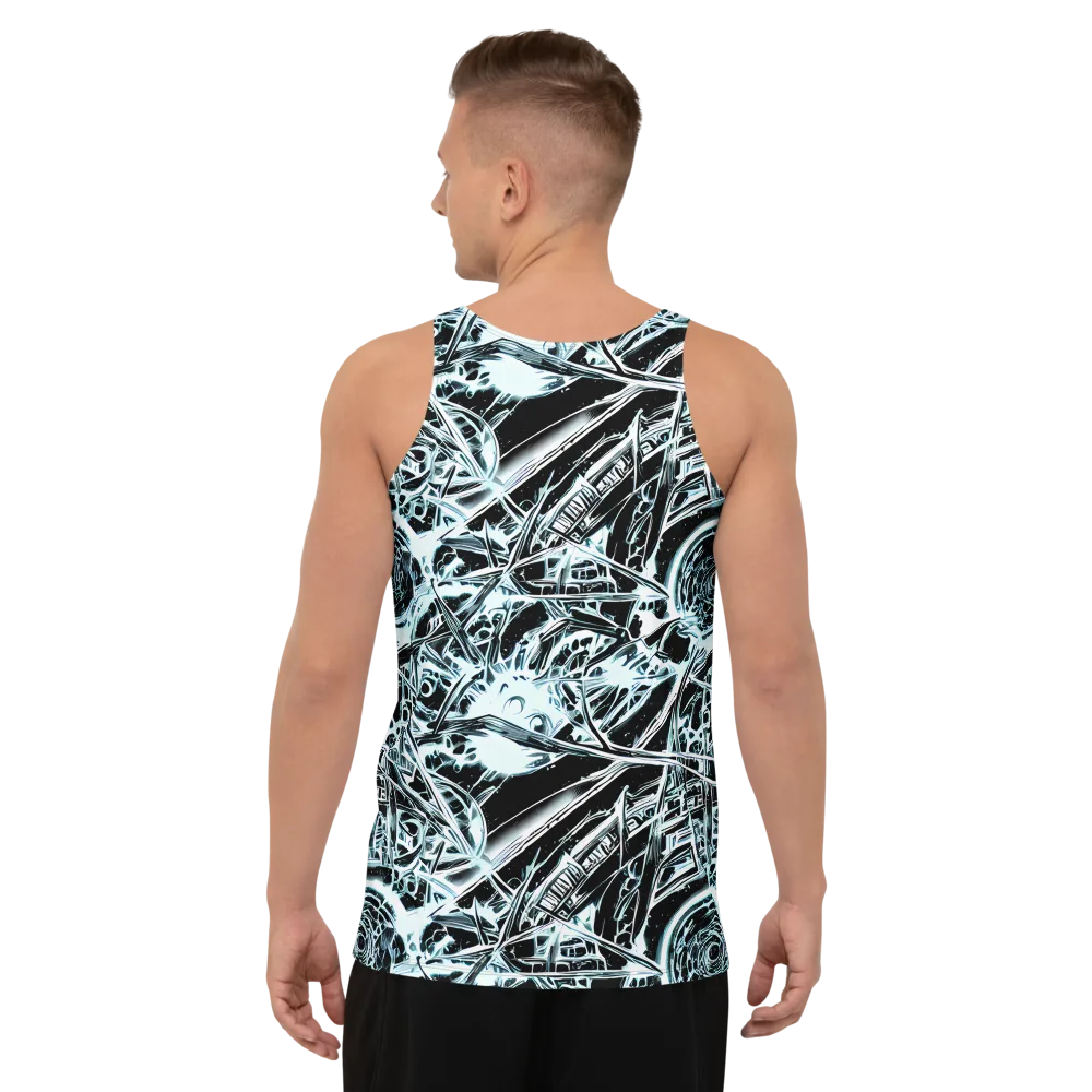 Frosted Infusion on Men's Tank Top — Back