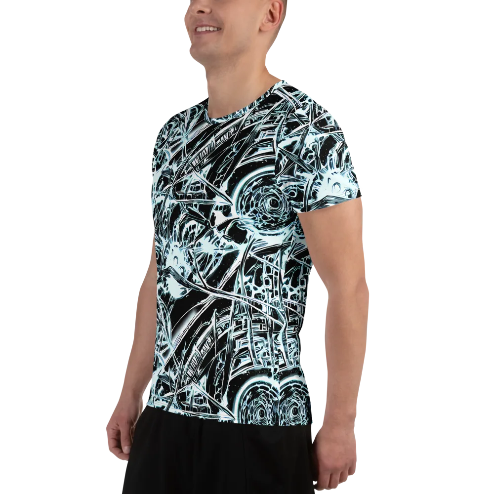 Frosted Infusion on Men's Athletic T-Shirt — Left