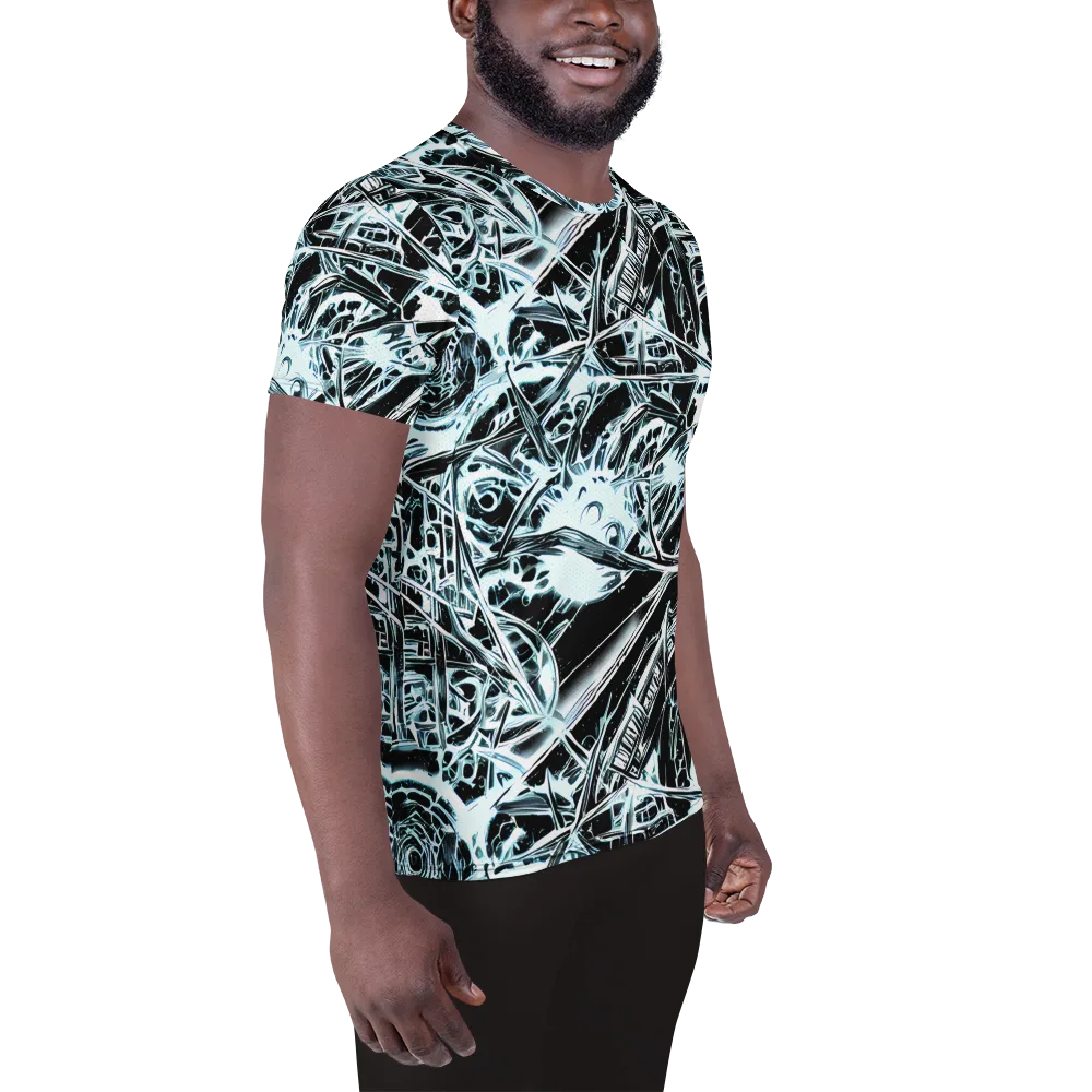 Frosted Infusion on Men's Athletic T-Shirt — Right