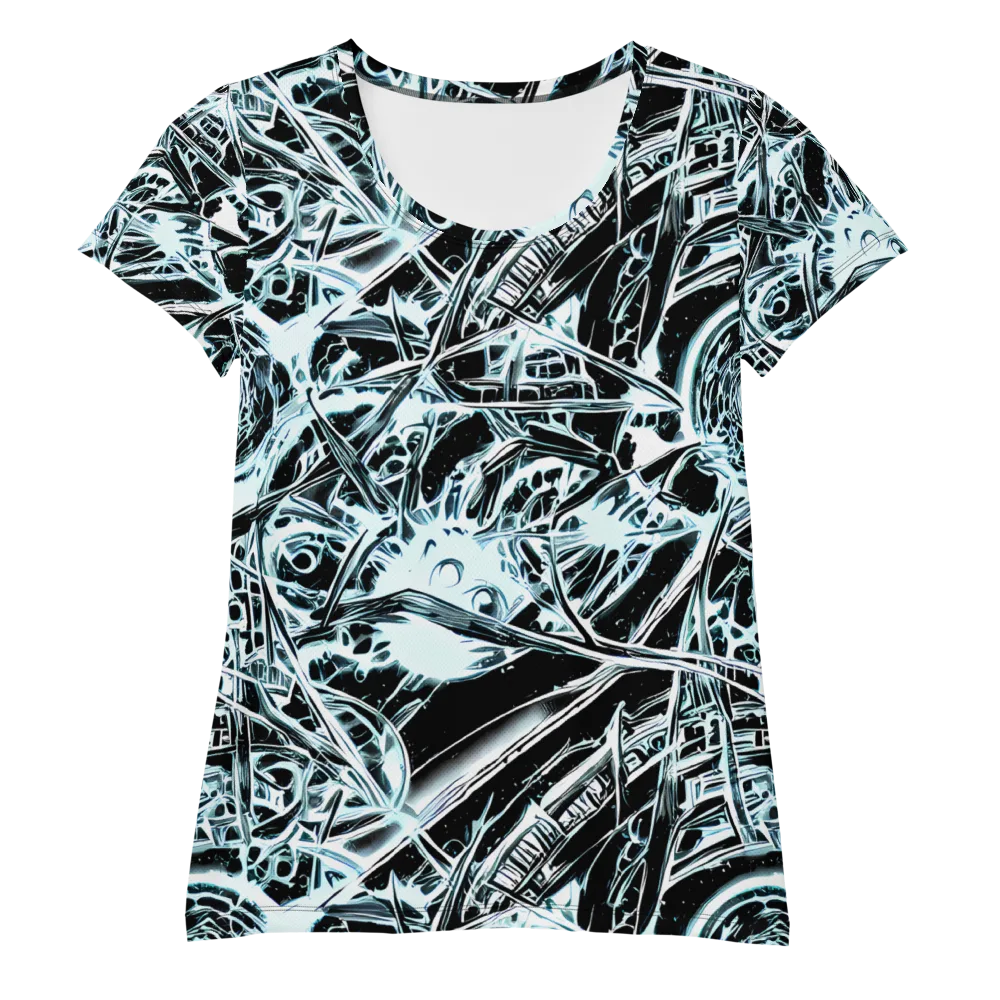 Frosted Infusion on Women's Athletic T-Shirt — Front
