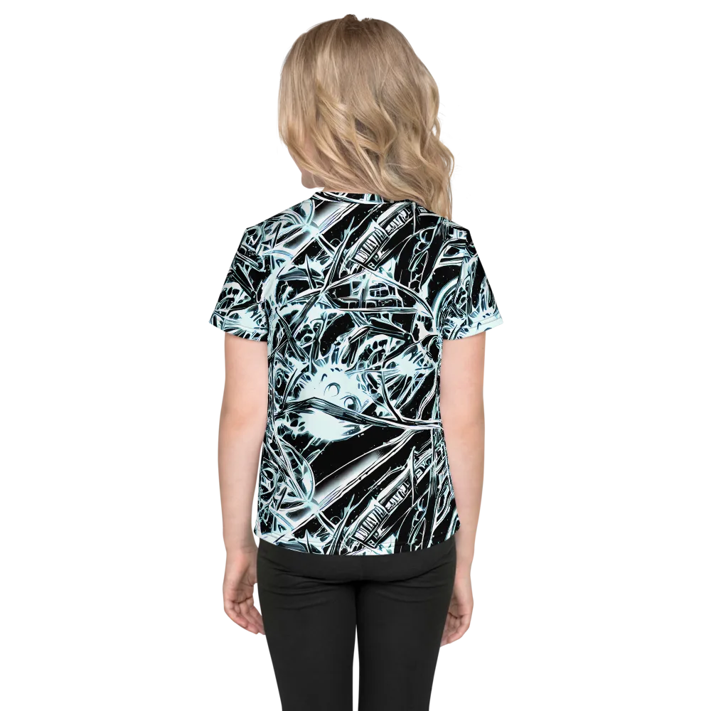 Frosted Infusion on Kids Crew Neck T-Shirt — Back