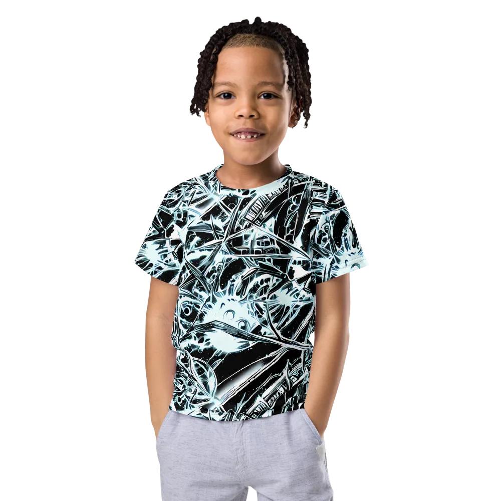 Frosted Infusion on Kids Crew Neck T-Shirt — Front