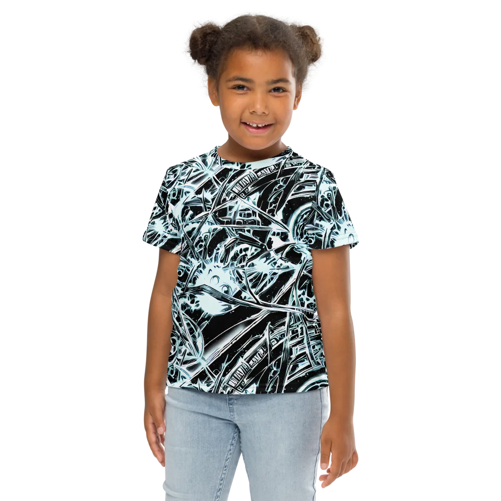 Frosted Infusion on Kids Crew Neck T-Shirt — Front