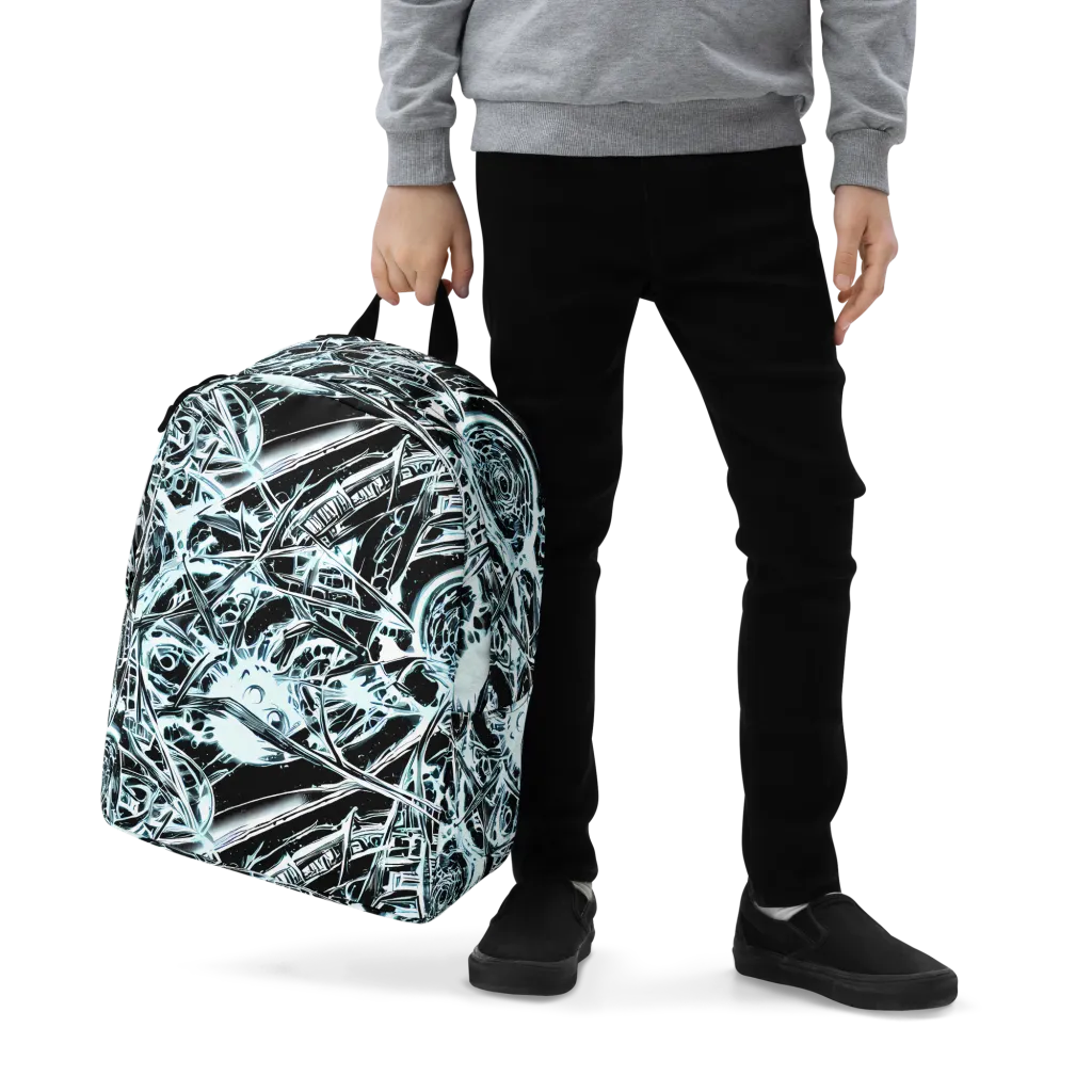 Frosted Infusion on Minimalist Backpack — Zoomed-in