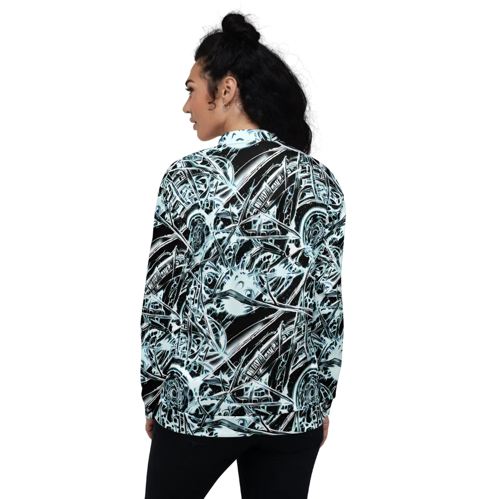 Frosted Infusion on Bomber Jacket — Back