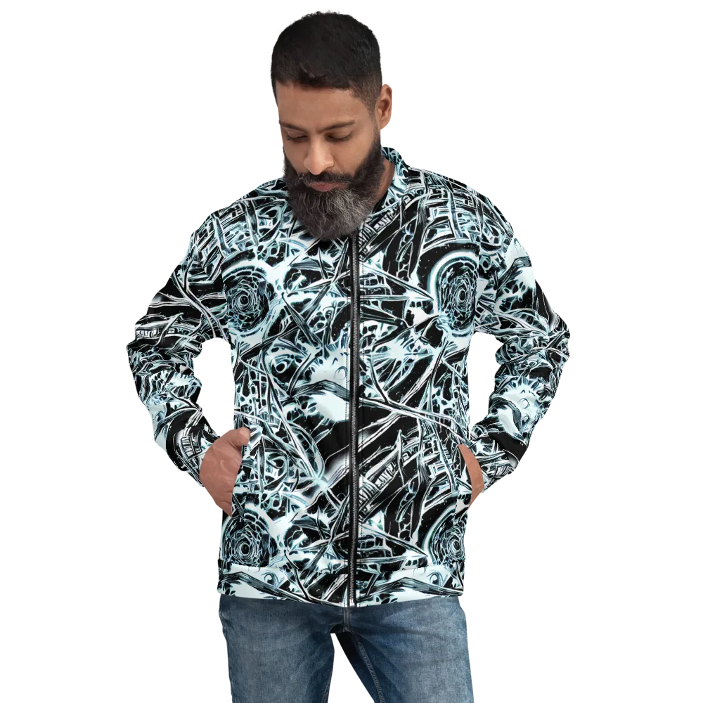Frosted Infusion on Bomber Jacket — Front