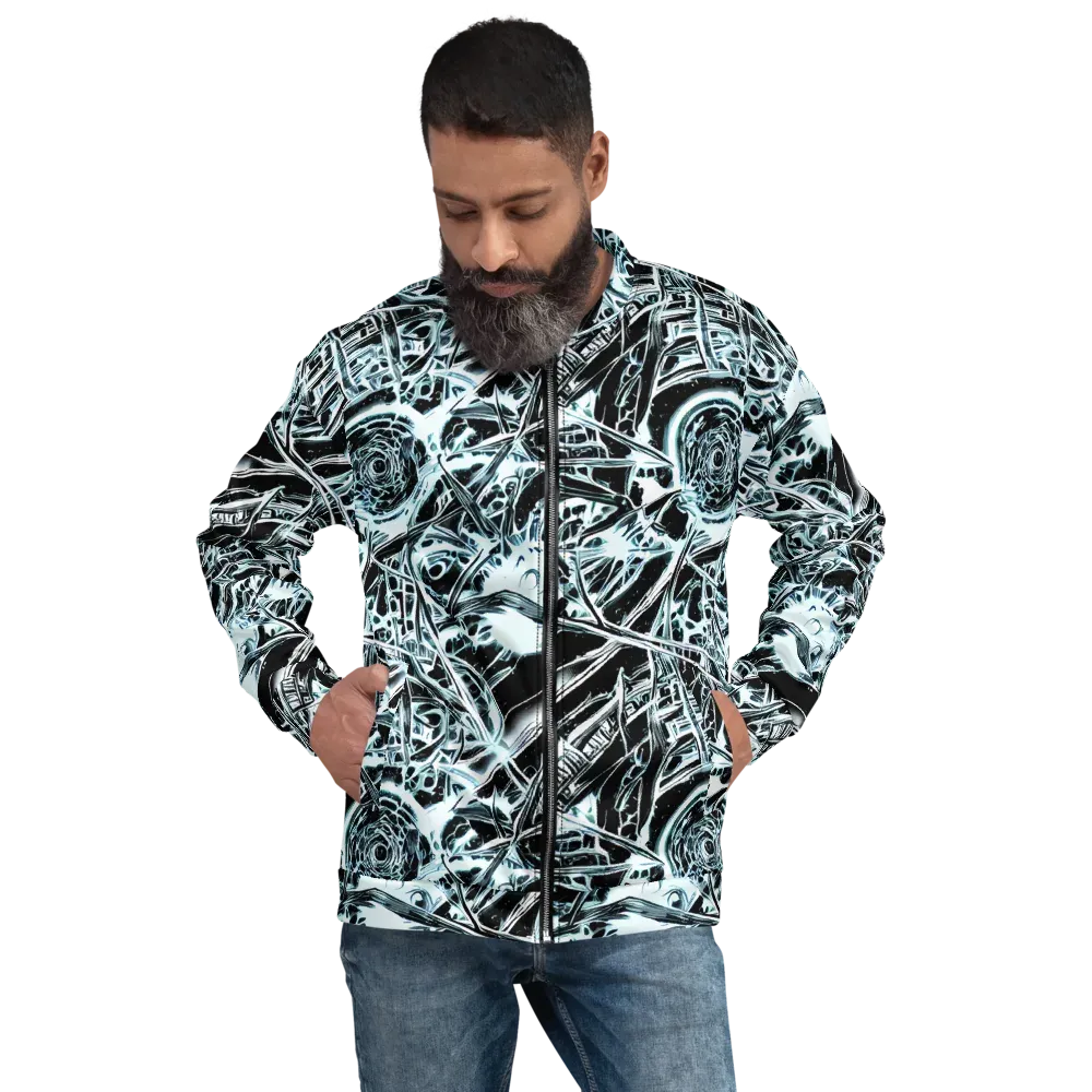 Frosted Infusion on Bomber Jacket — Front