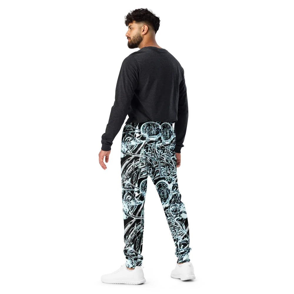 Frosted Infusion on Men's Joggers — Back