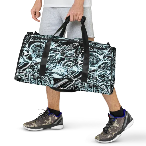 Frosted Infusion on a Duffle Bag
