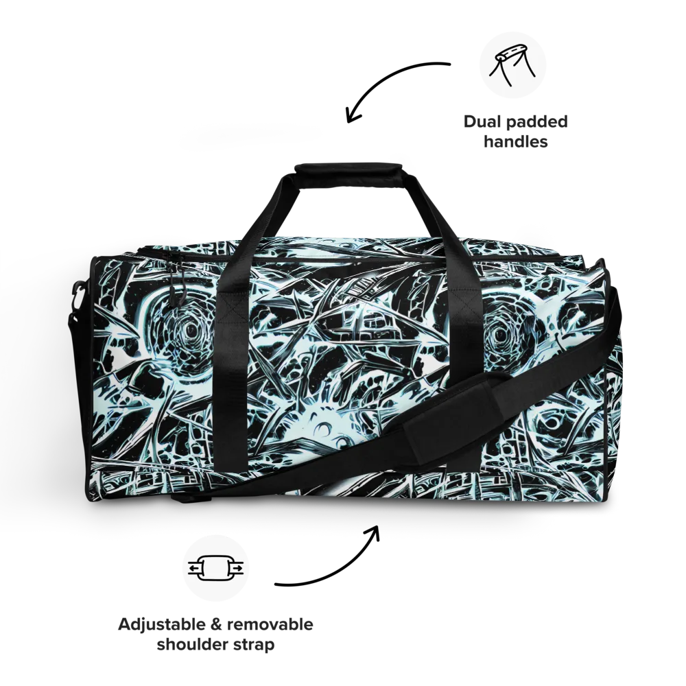 Frosted Infusion on Duffle Bag — Front