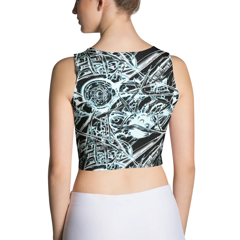 Frosted Infusion on Crop Top — Back