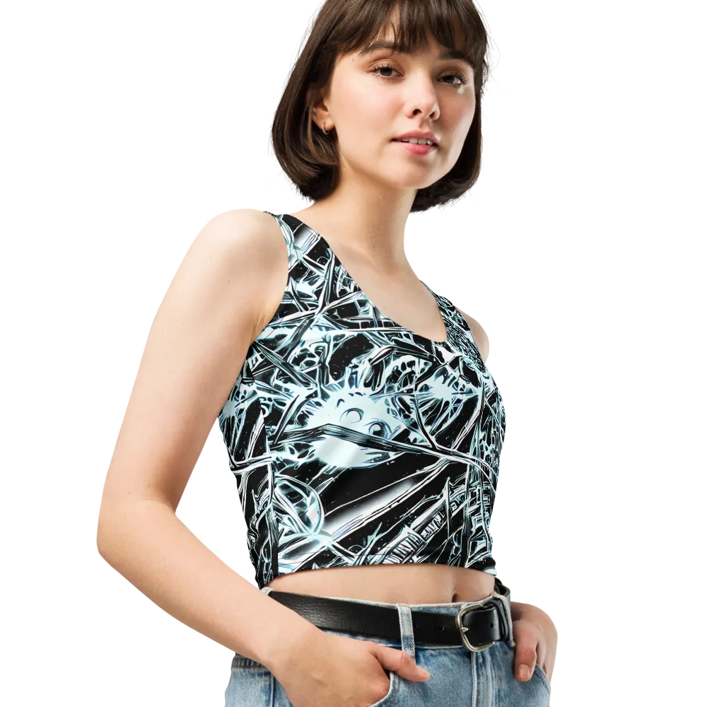 Frosted Infusion on Crop Top — Right Front