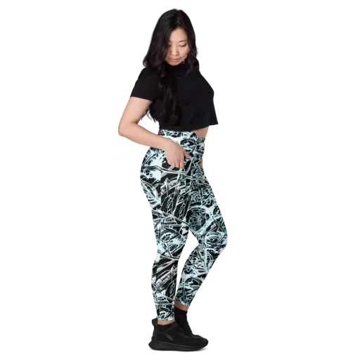 Frosted Infusion on a Leggings with Pockets