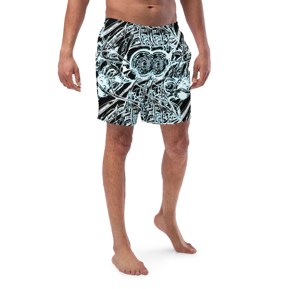 Frosted Infusion on Swim Trunks — Front