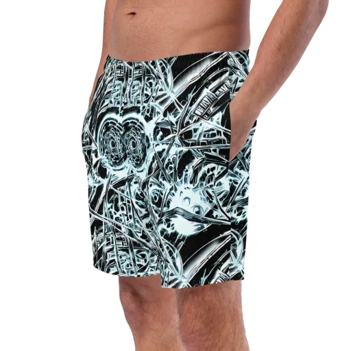 Frosted Infusion on a Swim Trunks