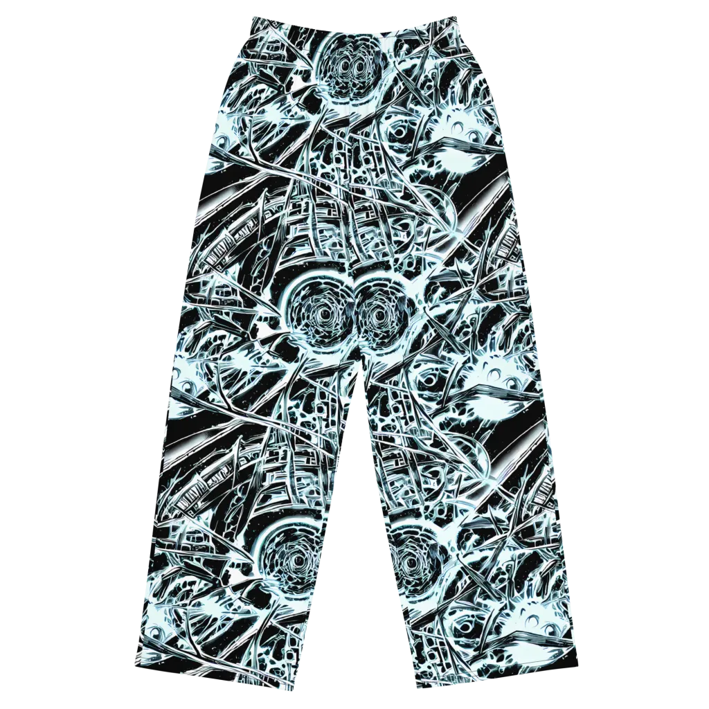 Frosted Infusion on Wide-Leg Pants — Front