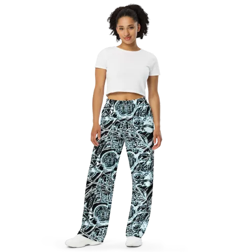 Frosted Infusion on a Wide-Leg Pants