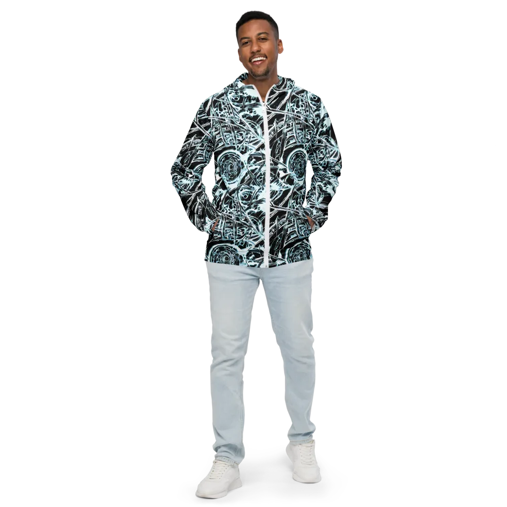 Frosted Infusion on Men's Windbreaker — Front