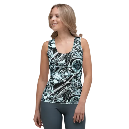 Frosted Infusion on a Women's Tank Top