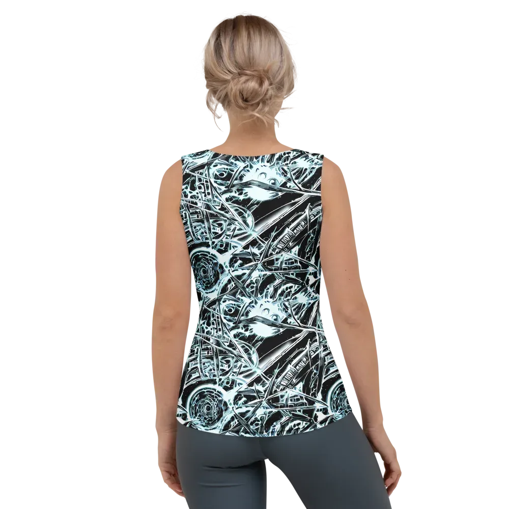 Frosted Infusion on Women's Tank Top — Back