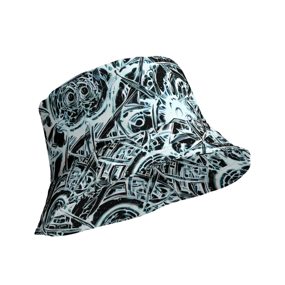 Frosted Infusion on Reversible Bucket Hat — Product details Outside