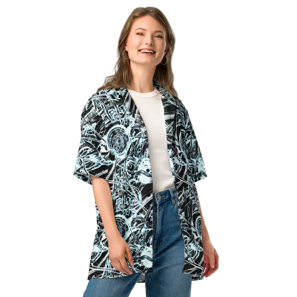 Frosted Infusion on Button Shirt — Front