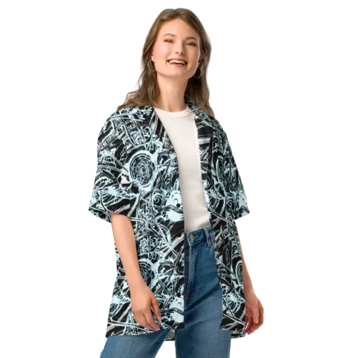 Frosted Infusion on a Button Shirt