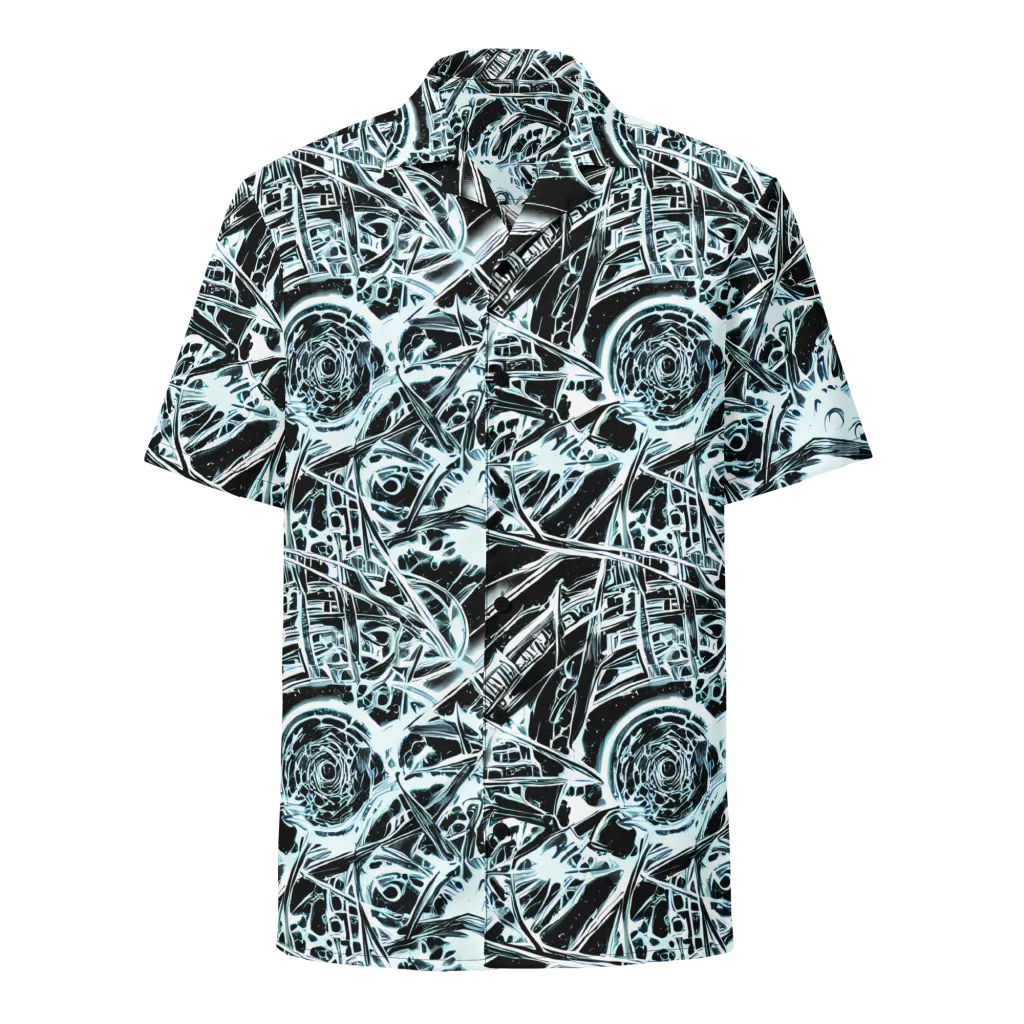 Frosted Infusion on Button Shirt — Front
