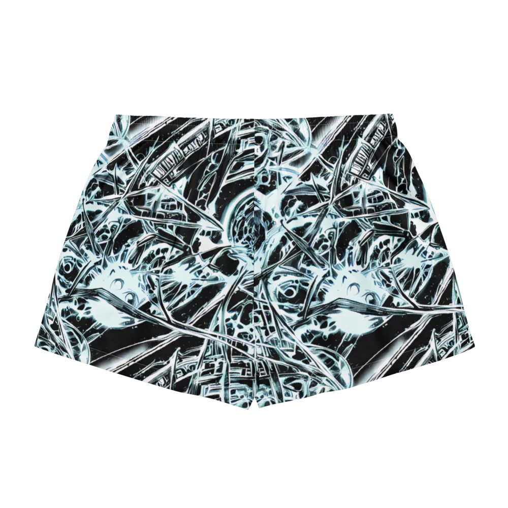 Frosted Infusion on Women's Pajama Shorts — Back