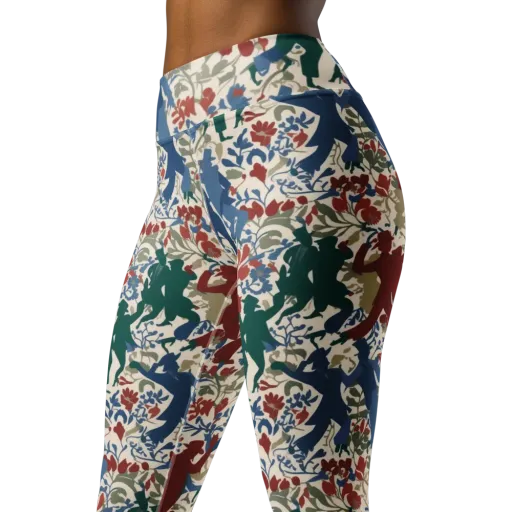 Midnight Promenade on a Yoga Leggings