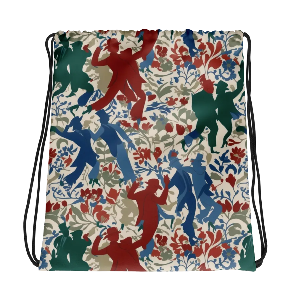Midnight Promenade on Drawstring Bag — Photo