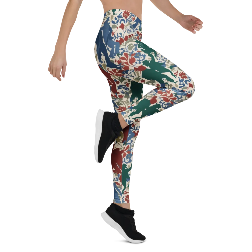 Midnight Promenade on Leggings — Right