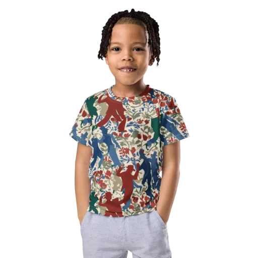 Midnight Promenade on a Kids Crew Neck T-Shirt