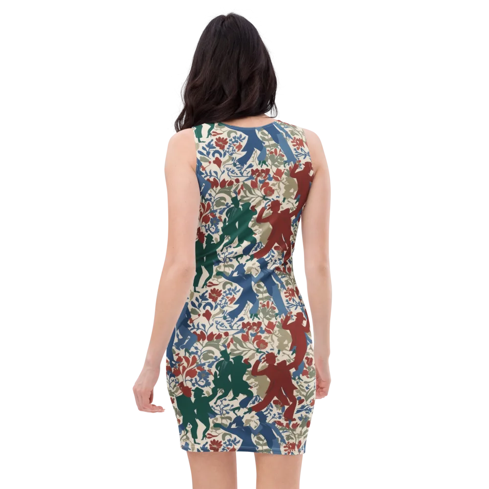 Midnight Promenade on Bodycon Dress — Back