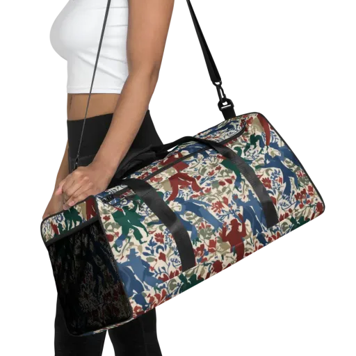 Midnight Promenade on a Duffle Bag