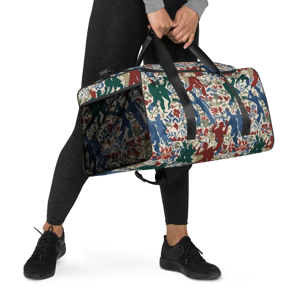 Midnight Promenade on Duffle Bag — Right Front