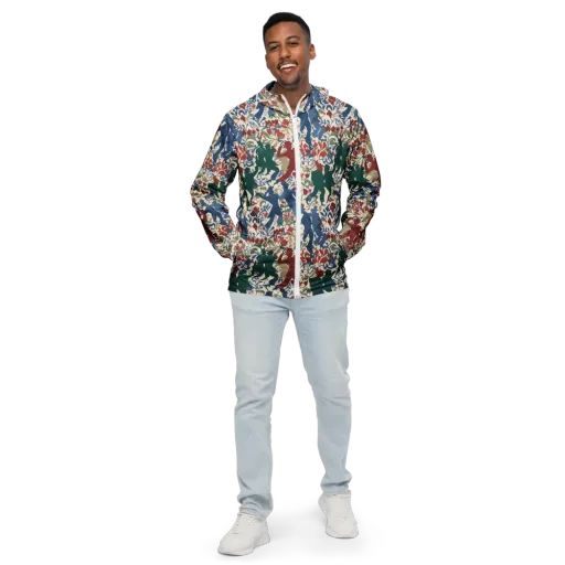 Midnight Promenade on a Men's Windbreaker