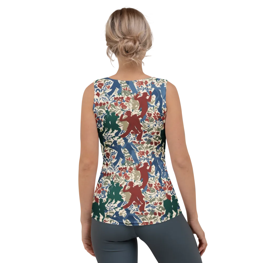 Midnight Promenade on Women's Tank Top — Back