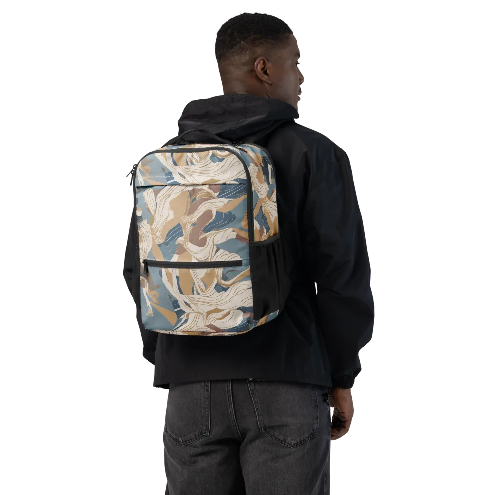 Swan Lake Reverie on Utility Backpack — Back