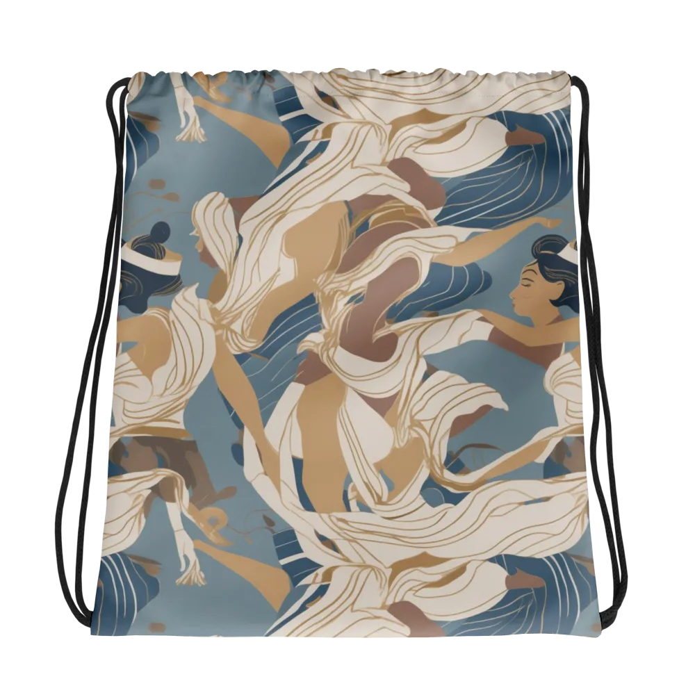 Swan Lake Reverie on Drawstring Bag — Photo