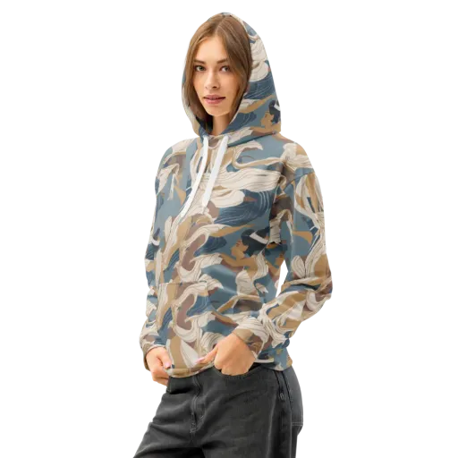 Swan Lake Reverie on a Cotton Hoodie