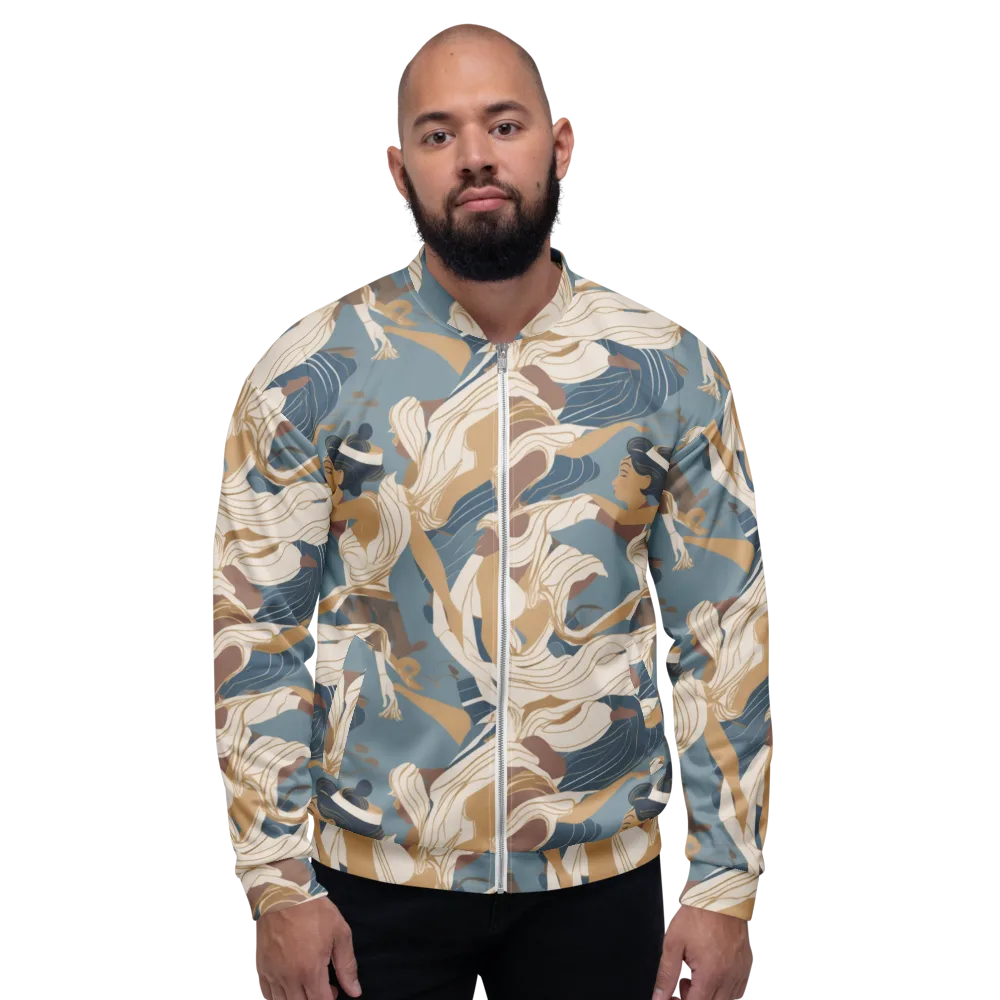 Swan Lake Reverie on Bomber Jacket — Front